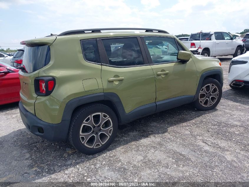 2015 JEEP RENEGADE LATITUDE - ZACCJABT6FPB35719