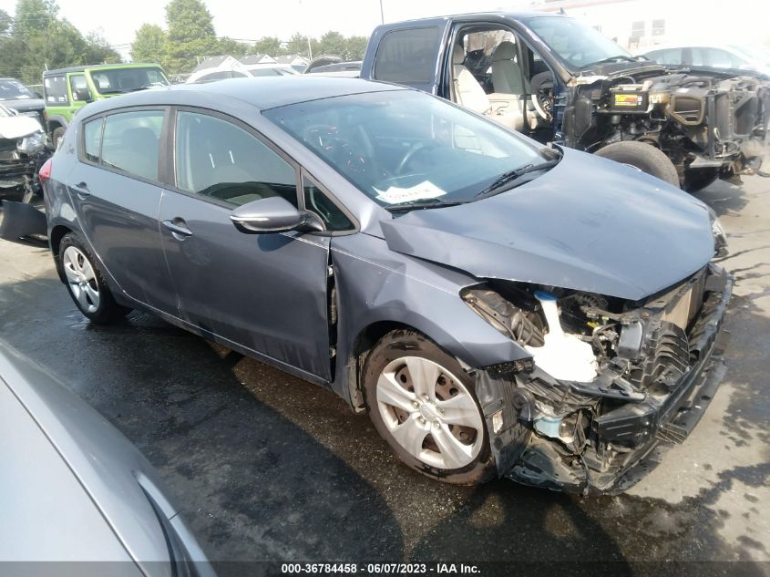2016 KIA FORTE 5-DOOR LX - KNAFK5A85G5587957
