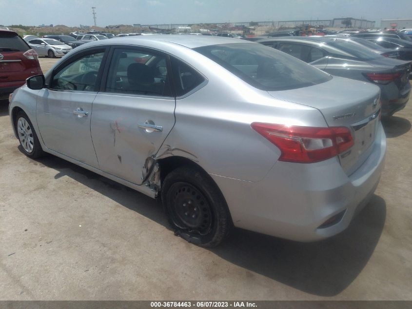 2016 NISSAN SENTRA S/SV/SR/SL - 3N1AB7AP6GY333566