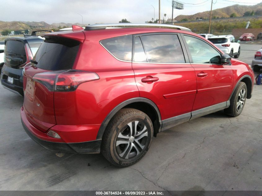 2016 TOYOTA RAV4 LE - 2T3ZFREV2GW272182