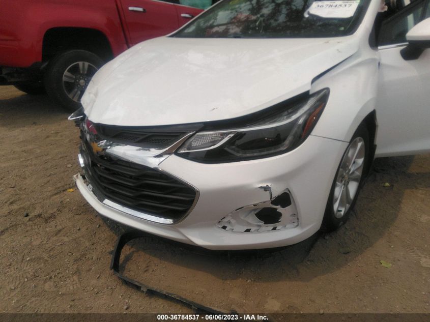 2019 CHEVROLET CRUZE LT - 1G1BE5SM2K7142800