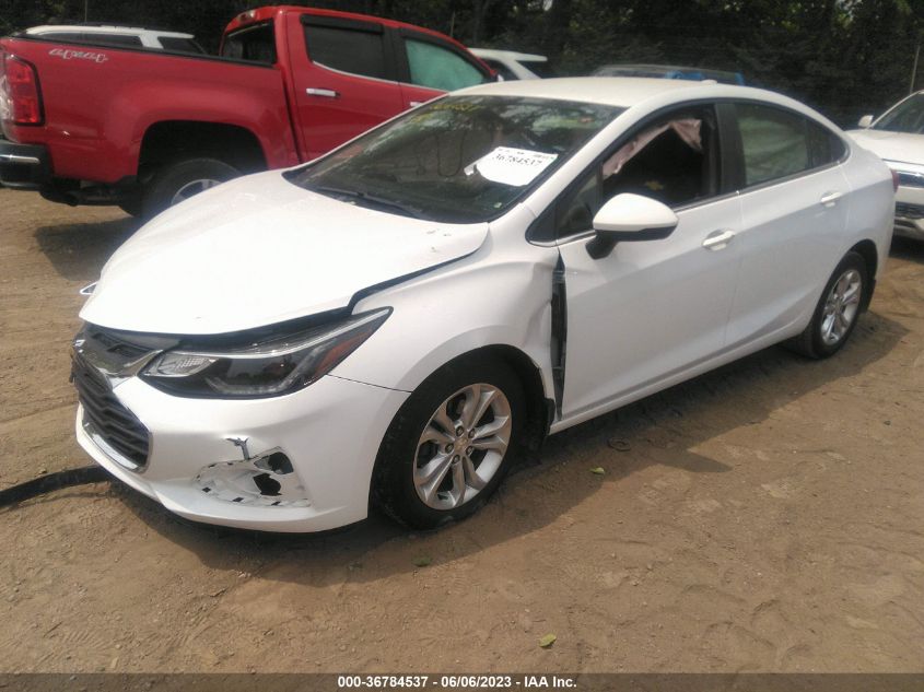 2019 CHEVROLET CRUZE LT - 1G1BE5SM2K7142800