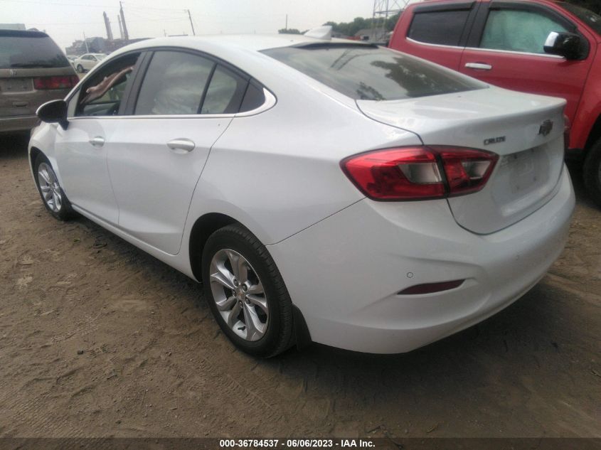 2019 CHEVROLET CRUZE LT - 1G1BE5SM2K7142800