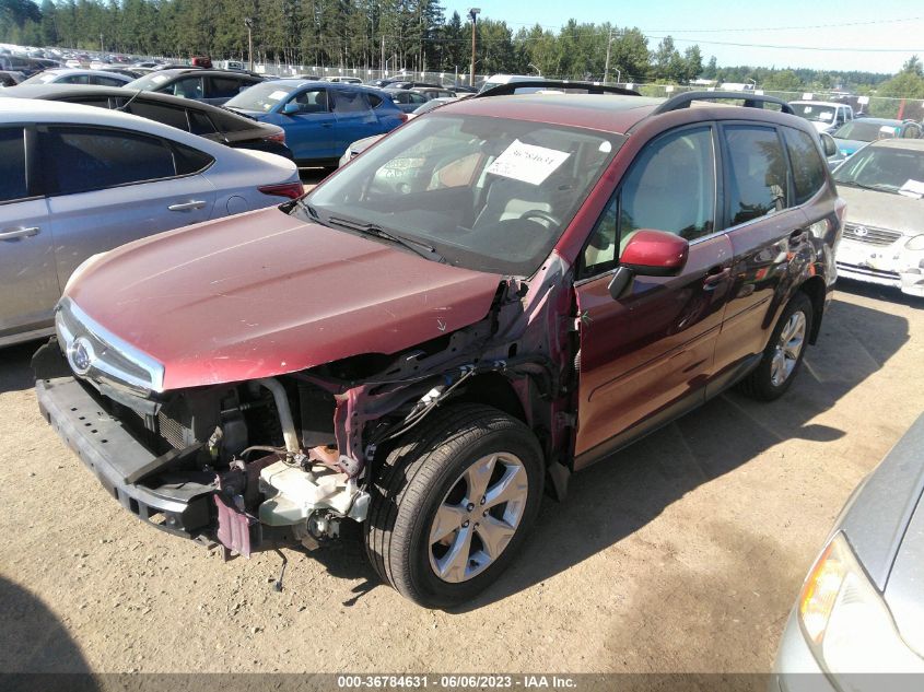 2014 SUBARU FORESTER 2.5I LIMITED - JF2SJAHC3EH554153