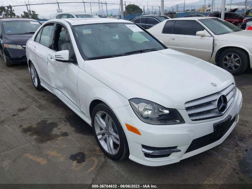 2013 MERCEDES-BENZ C-CLASS C 250 - WDDGF4HB3DG082819