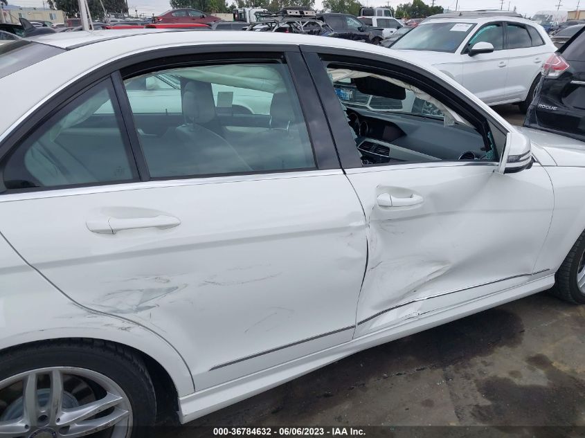 2013 MERCEDES-BENZ C-CLASS C 250 - WDDGF4HB3DG082819