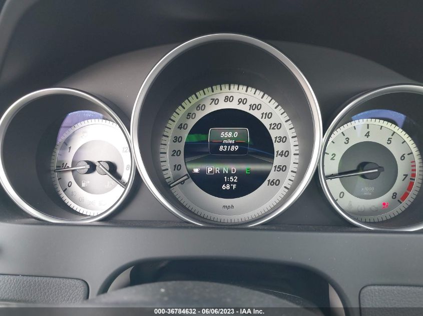 2013 MERCEDES-BENZ C-CLASS C 250 - WDDGF4HB3DG082819