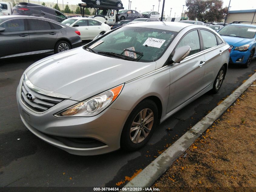 2014 HYUNDAI SONATA GLS - 5NPEB4AC7EH920377