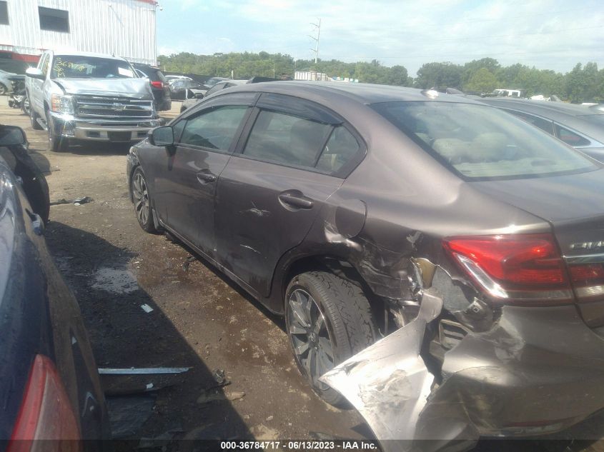 2014 HONDA CIVIC SEDAN EX-L - 2HGFB2F90EH550938