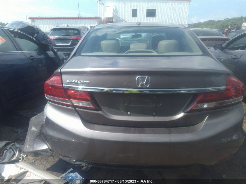 2014 HONDA CIVIC SEDAN EX-L - 2HGFB2F90EH550938