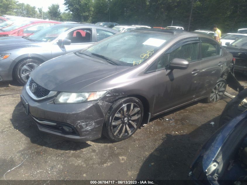 2014 HONDA CIVIC SEDAN EX-L - 2HGFB2F90EH550938