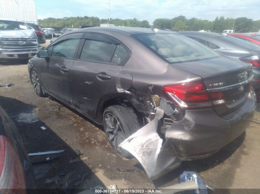 2014 HONDA CIVIC SEDAN EX-L - 2HGFB2F90EH550938