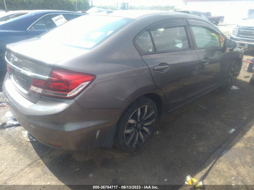 2014 HONDA CIVIC SEDAN EX-L - 2HGFB2F90EH550938