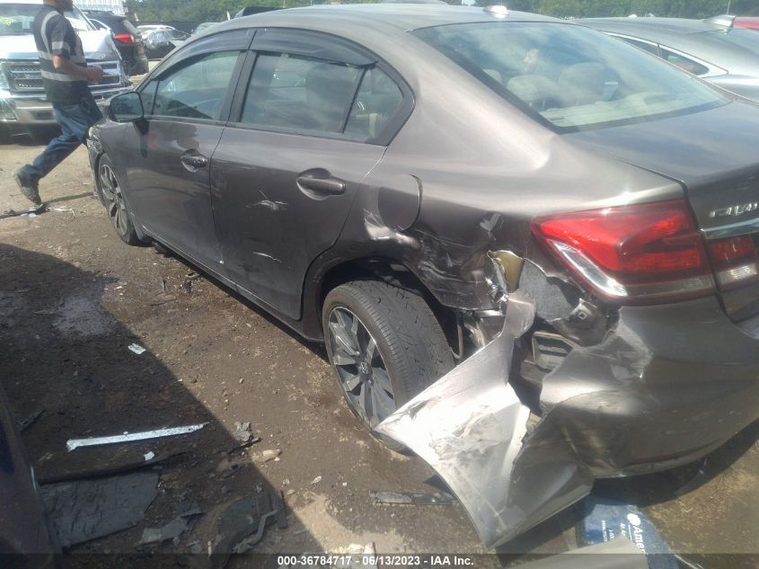 2014 HONDA CIVIC SEDAN EX-L - 2HGFB2F90EH550938
