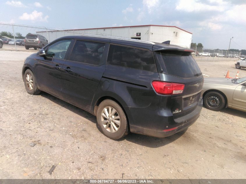 2016 KIA SEDONA LX - KNDMB5C12G6161731
