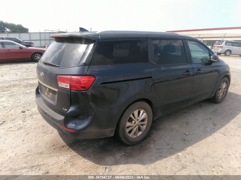 2016 KIA SEDONA LX - KNDMB5C12G6161731