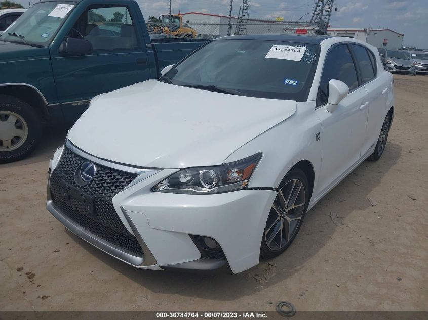 2015 LEXUS CT 200H HYBRID - JTHKD5BH5F2239732