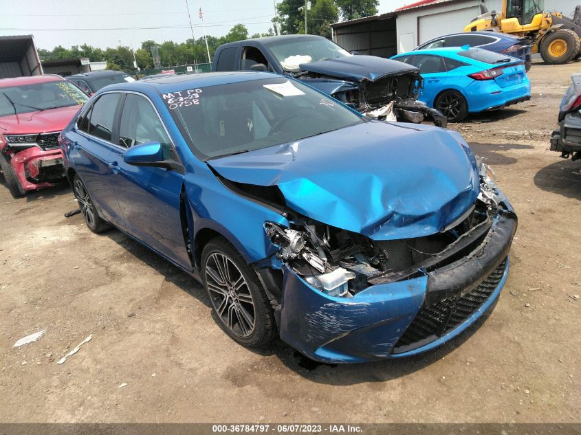 2016 TOYOTA CAMRY XLE/SE/LE/XSE - 4T1BF1FK7GU570758