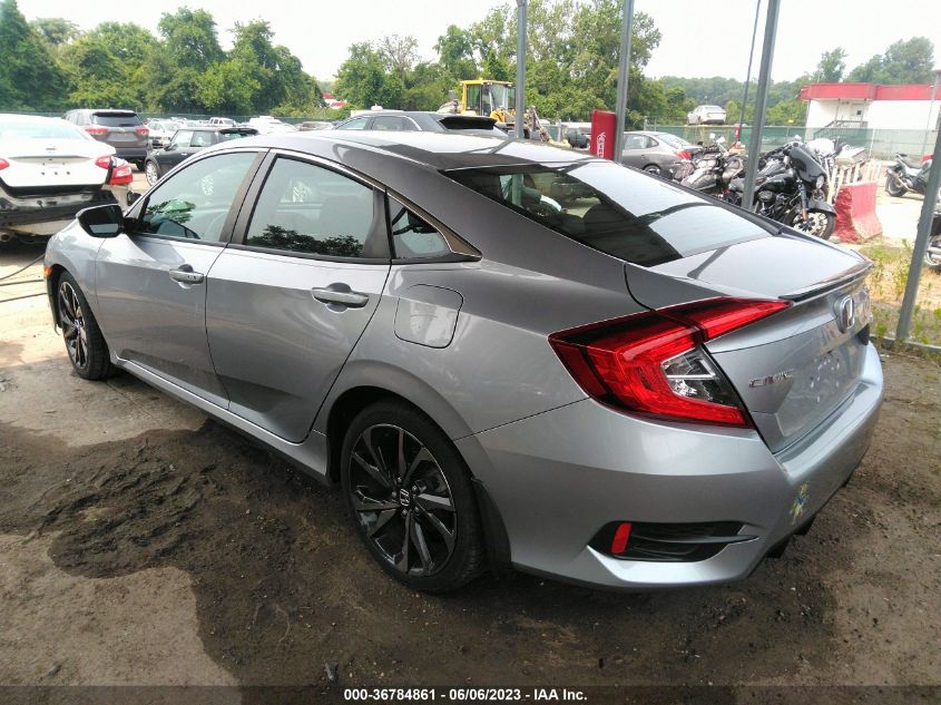2019 HONDA CIVIC SEDAN SPORT - 2HGFC2F8XKH519471