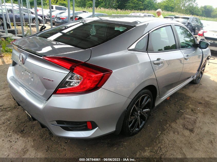 2019 HONDA CIVIC SEDAN SPORT - 2HGFC2F8XKH519471