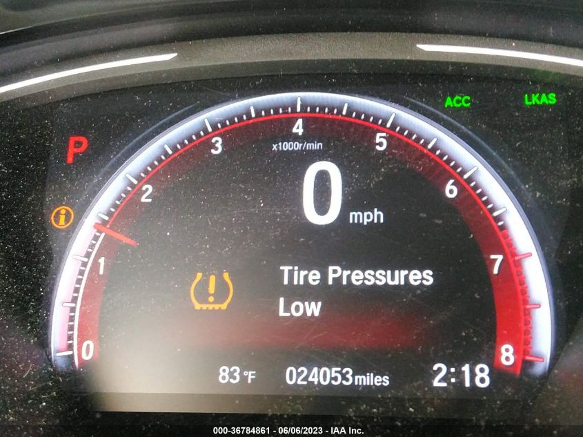 2019 HONDA CIVIC SEDAN SPORT - 2HGFC2F8XKH519471