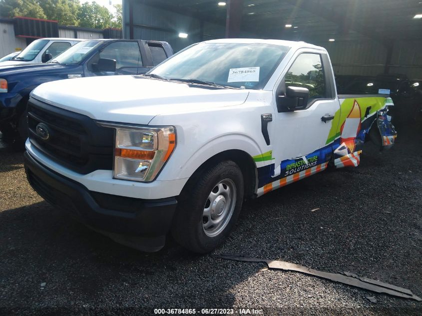 2021 FORD F-150 XL/XLT - 1FTMF1CB0MKD01106
