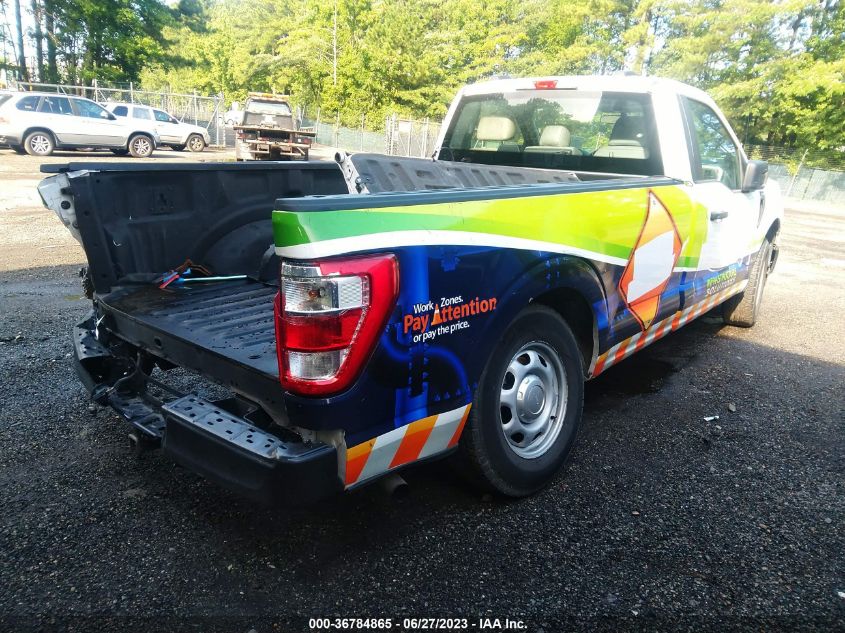 2021 FORD F-150 XL/XLT - 1FTMF1CB0MKD01106