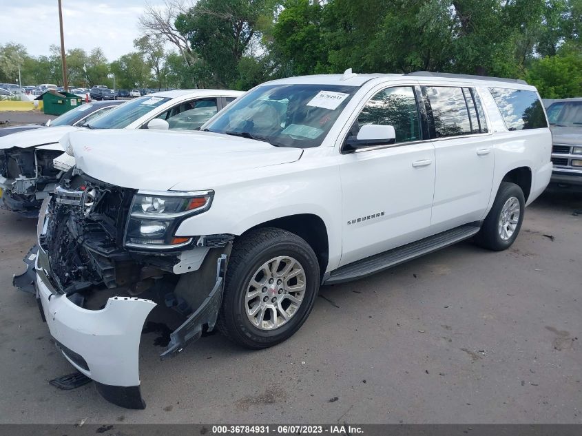 2016 CHEVROLET SUBURBAN K1500 LT - 1GNSKHKC9GR104752
