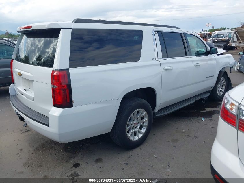 2016 CHEVROLET SUBURBAN K1500 LT - 1GNSKHKC9GR104752