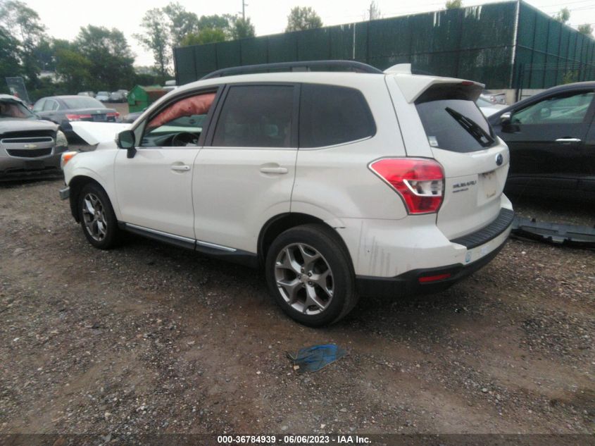 2016 SUBARU FORESTER 2.5I TOURING - JF2SJAVC4GH405662