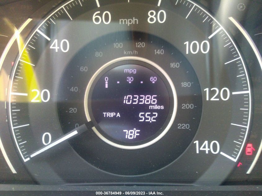 2013 HONDA CR-V LX - 2HKRM4H34DH602345