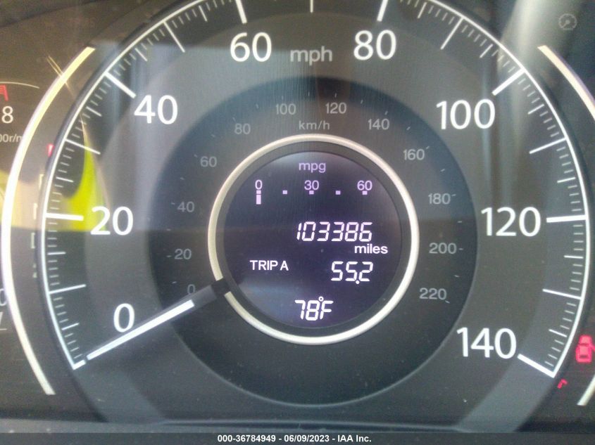 2013 HONDA CR-V LX - 2HKRM4H34DH602345