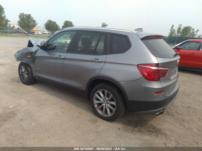 2014 BMW X3 XDRIVE28I - 5UXWX9C50E0D41134