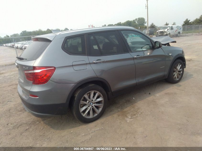 2014 BMW X3 XDRIVE28I - 5UXWX9C50E0D41134