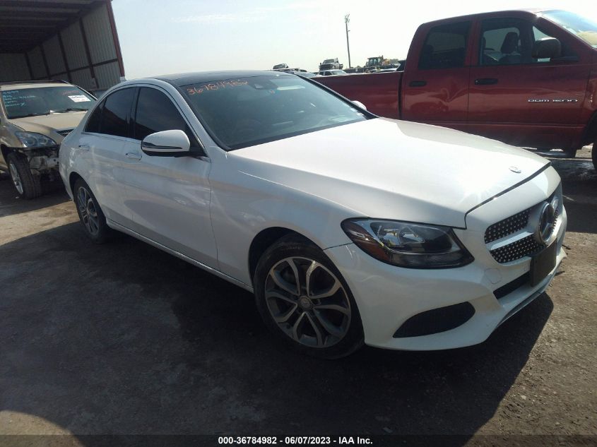 2016 MERCEDES-BENZ C-CLASS C 300 - WDDWF4KB5GR168212