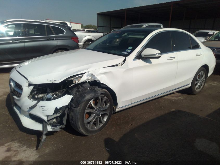 2016 MERCEDES-BENZ C-CLASS C 300 - WDDWF4KB5GR168212