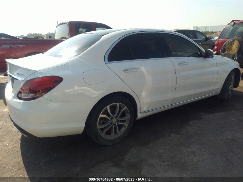 2016 MERCEDES-BENZ C-CLASS C 300 - WDDWF4KB5GR168212