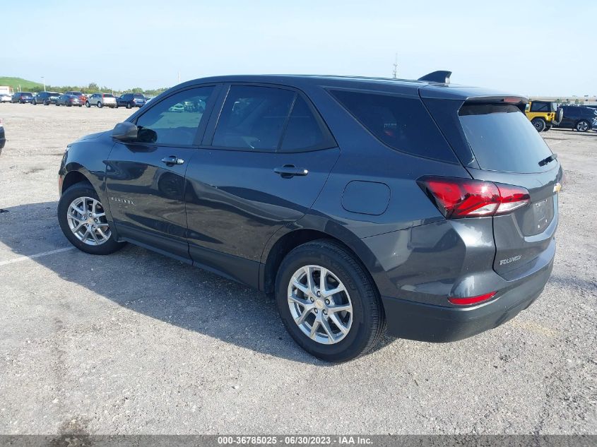 2022 CHEVROLET EQUINOX LS - 3GNAXHEV7NS215658