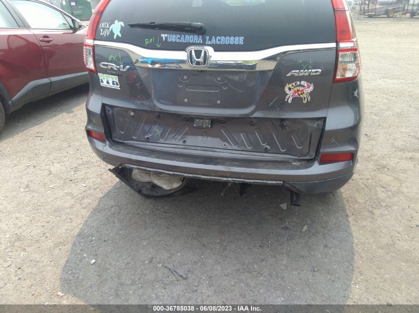 2016 HONDA CR-V EX-L - 2HKRM4H74GH719088