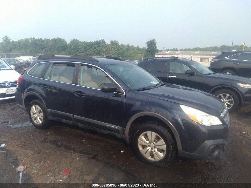 2013 SUBARU OUTBACK 2.5I - 4S4BRBAC2D3247815