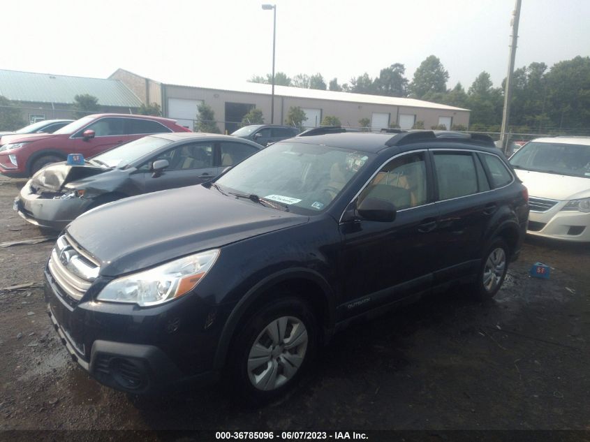 2013 SUBARU OUTBACK 2.5I - 4S4BRBAC2D3247815