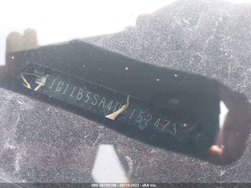 2013 CHEVROLET MALIBU LS - 1G11B5SA4DF152473