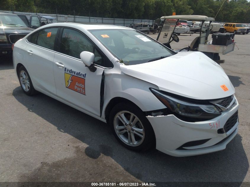 2018 CHEVROLET CRUZE LT - 1G1BE5SM0J7160405