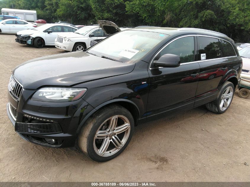 2014 AUDI Q7 3.0L TDI PRESTIGE - WA1WMAFE5ED011433