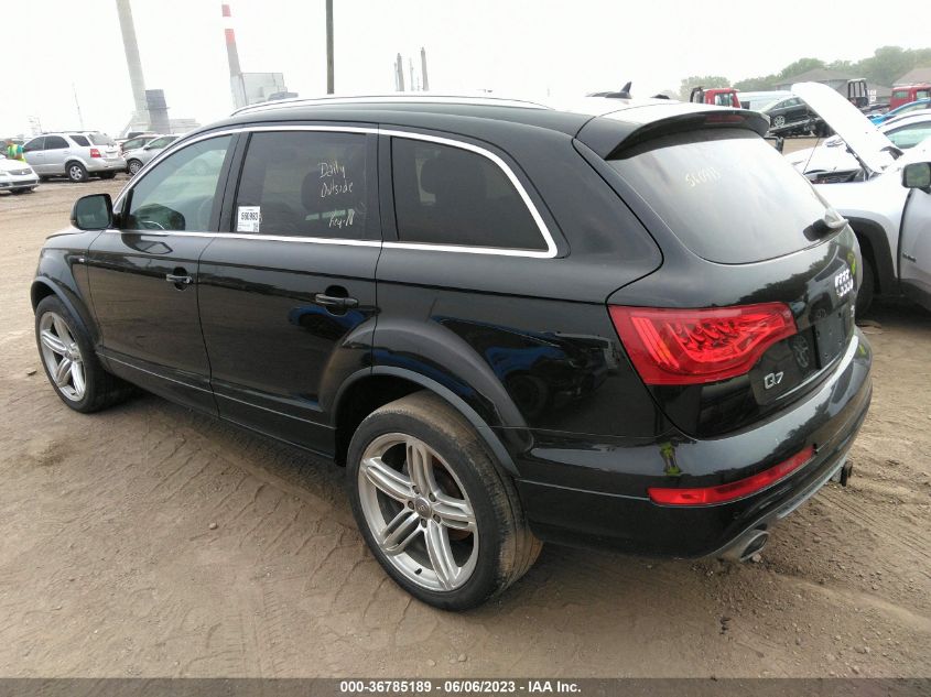 2014 AUDI Q7 3.0L TDI PRESTIGE - WA1WMAFE5ED011433