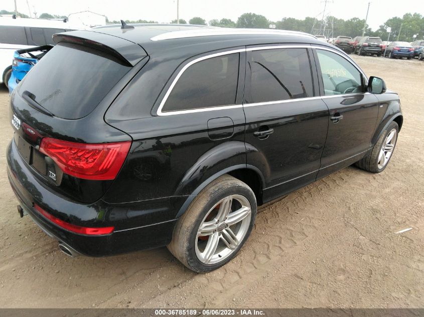 2014 AUDI Q7 3.0L TDI PRESTIGE - WA1WMAFE5ED011433