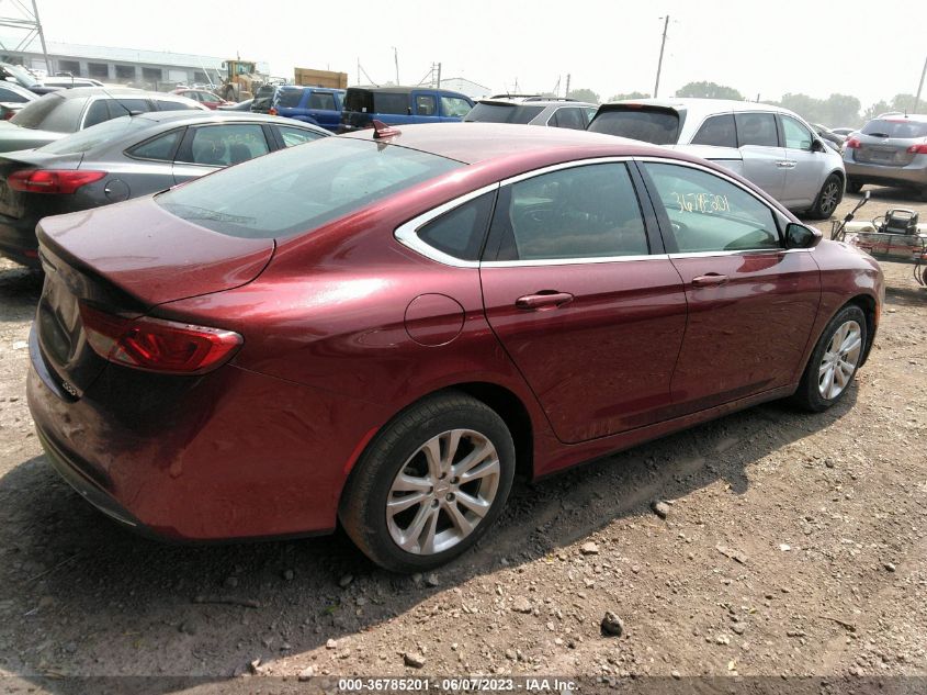 2015 CHRYSLER 200 LIMITED - 1C3CCCAB4FN708760