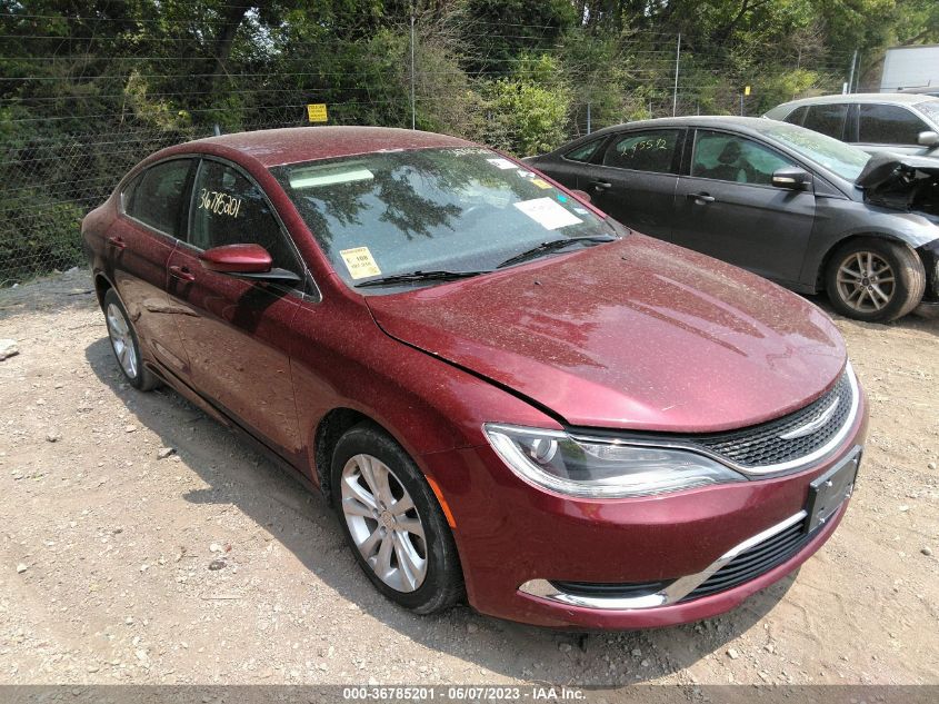 2015 CHRYSLER 200 LIMITED - 1C3CCCAB4FN708760