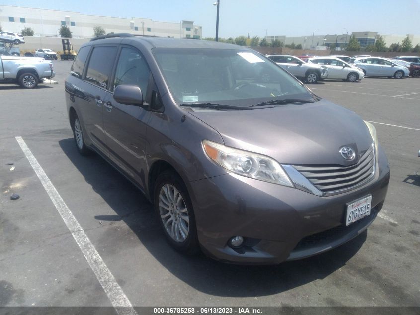 2013 TOYOTA SIENNA XLE AAS/XLE/LTD - 5TDYK3DC1DS325925