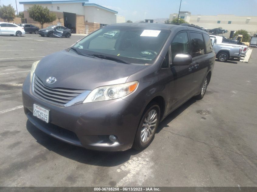2013 TOYOTA SIENNA XLE AAS/XLE/LTD - 5TDYK3DC1DS325925